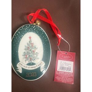 St. Nicholas Square® Ceramic 2023 Christmas Tree Ornament